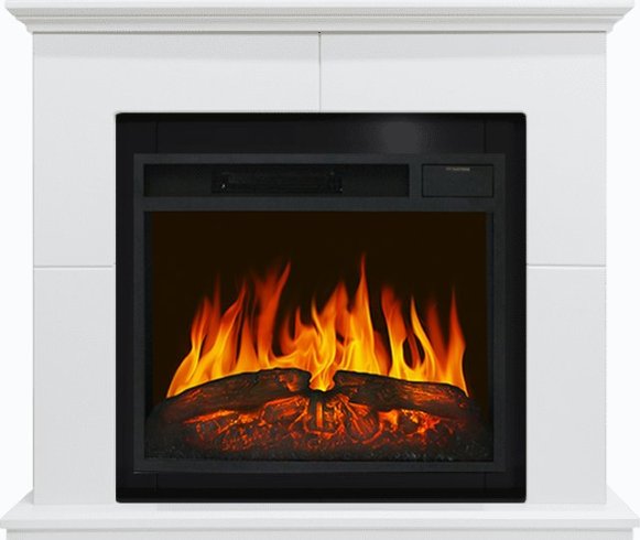 Каминокомплект Royal Flame Suite белый с очагом Vision 23 LED FX