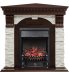 Каминокомплект Royal Flame Dublin угловой с очагом Fobos FX Brass