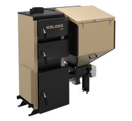 Напольный твердотопливный котел Koloss Auto DUO PLUS 45