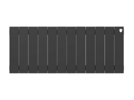 Биметаллический радиатор отопления Royal Thermo PianoForte 300 12 секций Noir Sable