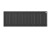 Биметаллический радиатор отопления Royal Thermo PianoForte 300 14 секций Noir Sable