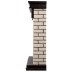 Портал Firelight Bricks Classic камень бежевый/шпон темный дуб