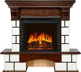 Каминокомплект Royal Flame Pierre Luxe c очагом Vision 23 EF LED FX