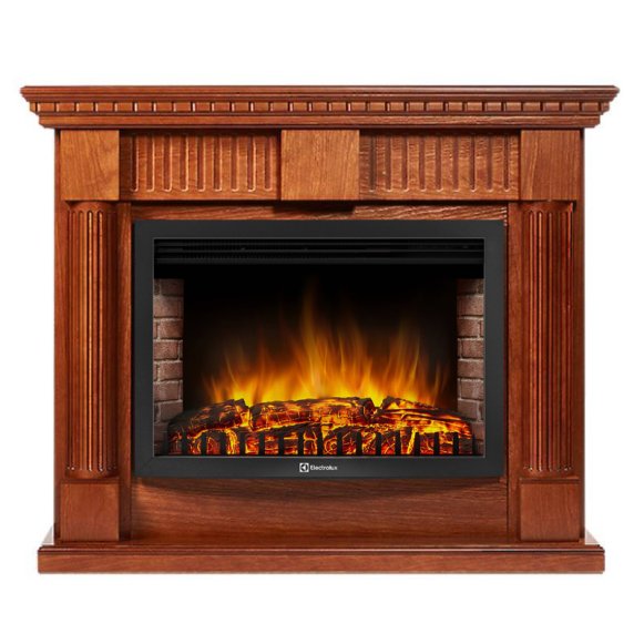 Каминокомплект Firelight Colonna 30 с очагом Electrolux EFP/P-3020LS шпон дуб