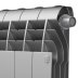 Биметаллический радиатор отопления Royal Thermo BiLiner 500 V 4 секции Silver Satin