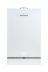 Настенный газовый котел MIZUDO MAESTRO GEM M24Т c шиной OpenTherm стеклянная панель белая