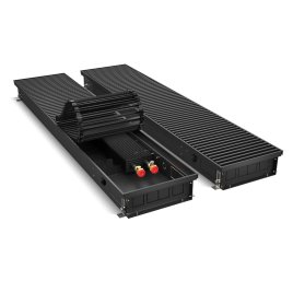 Внутрипольный конвектор Royal Thermo Atrium 90/250/2100-DG-U-BL