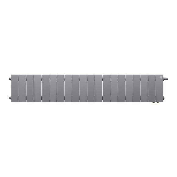 Биметаллический радиатор отопления Royal Thermo PianoForte 200 VDR80 20 секций Silver Satin