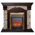 Каминокомплект RealFlame Dublin ROCKSTD/EUG AO очагом Fobos s Lux Black/Brass