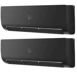 Мульти сплит-система на 2 комнаты 25+25 м2 Haier 2х AS25S2SF2FA-B/2U40S2SM1FA Flexis Super Match