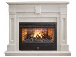 Каминокомплект RealFlame Kellie 25,5/26 WT с очагом 3D Novara