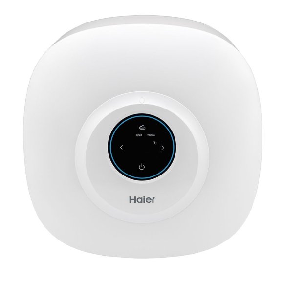 Накопительный электрический водонагреватель Haier ES15V-EQ1 над раковиной