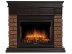 Каминокомплект Firelight Bricks 25 с очагом Electrolux EFP/P-2520LS камень темный/шпон венге