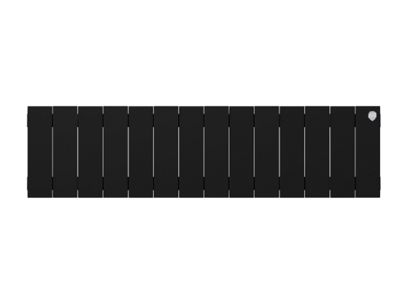 Биметаллический радиатор отопления Royal Thermo PianoForte 200 14 секций Noir Sable