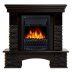 Каминокомплект Firelight Pietra Nuovo Classic с очагом Electrolux EFP/P-1020LS сланец чёрный/шпон венге