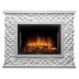 Каминокомплект Firelight Quadro 25 с очагом Electrolux EFP/P-2520LS камень песчаник античный белый/белая эмаль