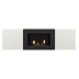 Тумба с биокамином Firelight BFP/P-1400V белый+набор керамических дров береза
