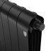 Биметаллический радиатор отопления Royal Thermo Infinity 500 VR80 8 секций Noir Sable