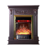 Каминокомплект Interflame Берта Люкс с очагом Majestic FX M Brass темный дуб