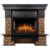 Каминокомплект Firelight Forte Wood 25 с очагом Electrolux EFP/P-2520LS камень темный/шпон венге
