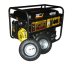 Бензиновый электрогенератор Huter DY6500LX с колесами