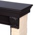 Портал Firelight Forte 25S камень бежевый/шпон темный дуб