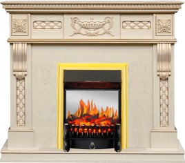 Каминокомплект Royal Flame Corsica c очагом Fobos FX M Brass