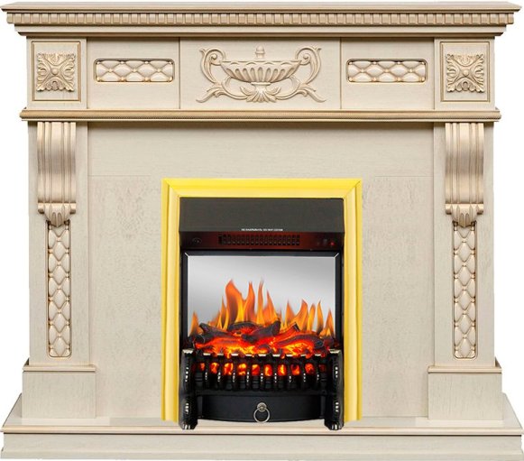 Каминокомплект Royal Flame Corsica c очагом Fobos FX M Brass