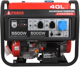 Бензиновый генератор A-iPower A5500EA