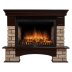 Каминокомплект Firelight Forte Wood 30 с очагом Electrolux EFP/P-3020LS камень коричневый/шпон темный дуб