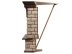 Каминокомплект Firelight Forte Wood 30U (угловой) с очагом Electrolux EFP/P-3020LS камень коричневый/шпон темный дуб