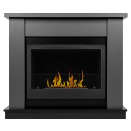 Каминокомплект Firelight Canto Long+BFP/P-1015 XS графит/черный
