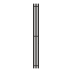 Электрический полотенцесушитель Primoclima Sol R C E Black 150*12 3