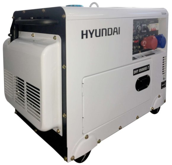 Генератор дизельный HYUNDAI DHY 8500SE-T