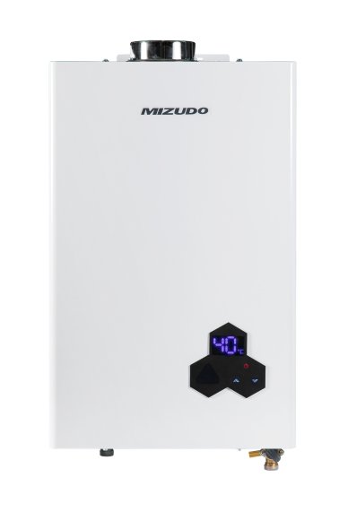 Проточный газовый водонагреватель MIZUDO PERL ULTRA ВПГ 4-12Т ТУРБО