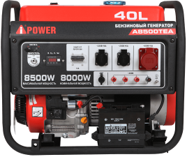 Бензиновый генератор A-iPower A8500TEA