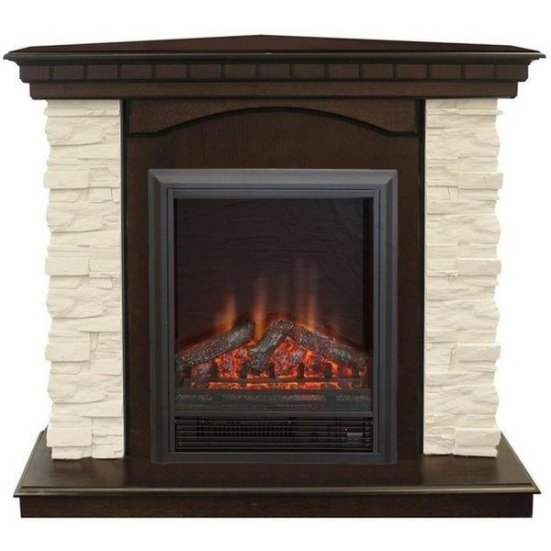 Каминокомплект RealFlame Elford Corner STD/EUG/25&#039;5/HL AO с очагом Eugene