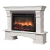 Каминокомплект Firelight Forte 30S с очагом Electrolux EFP/P-3020LS камень белый/шпон беленый дуб
