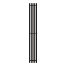 Электрический полотенцесушитель Primoclima Sol R C E Black 150*18 4