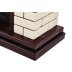 Каминокомплект Firelight Bricks 25 с очагом Electrolux EFP/P-2520LS камень бежевый/шпон темный дуб
