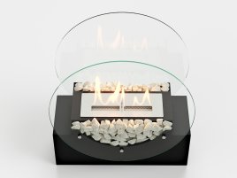 Напольный биокамин Lux Fire Лионель