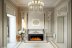 Каминокомплект Royal Flame Windsor с очагом Vision 60 LOG LED слоновая кость с патиной