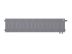 Биметаллический радиатор отопления Royal Thermo PianoForte 200 16 секций Silver Satin VDR